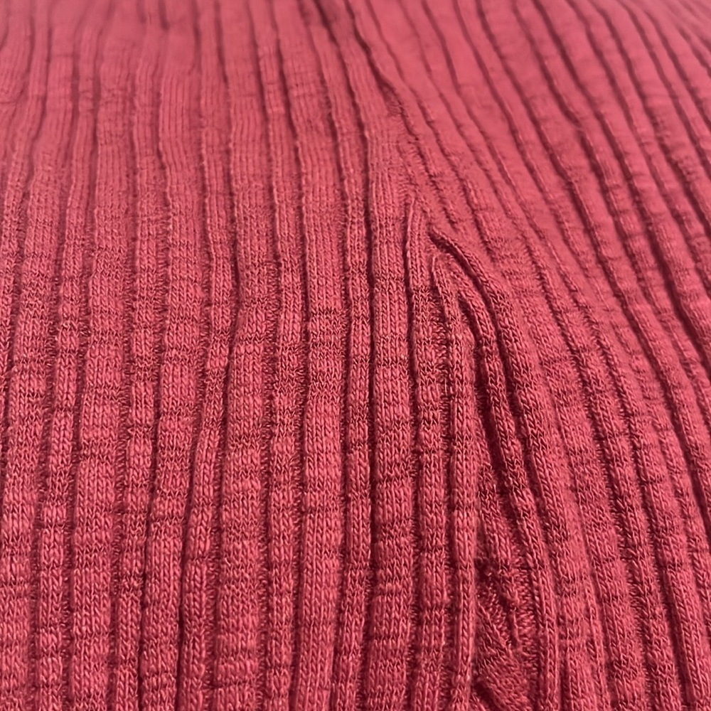 Ribbed Super Flare Bell Bottom Pants Barbie Pink stretch 70s Retro Boho 90s Y2K - Picture 4 of 5